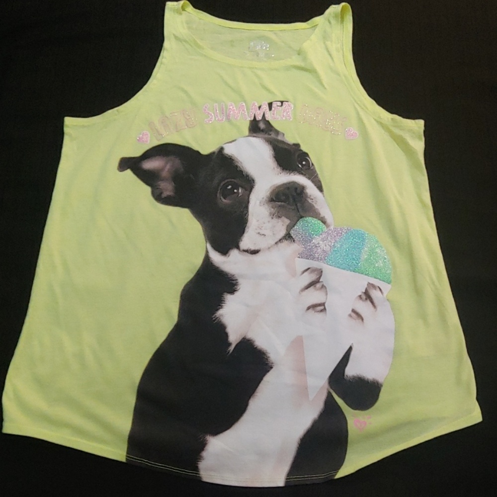4/$20 Justice Tank top Girl's sz 16